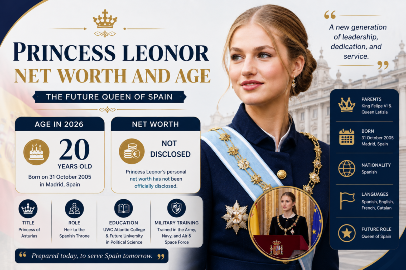 Princess Leonor Net Worth and Age