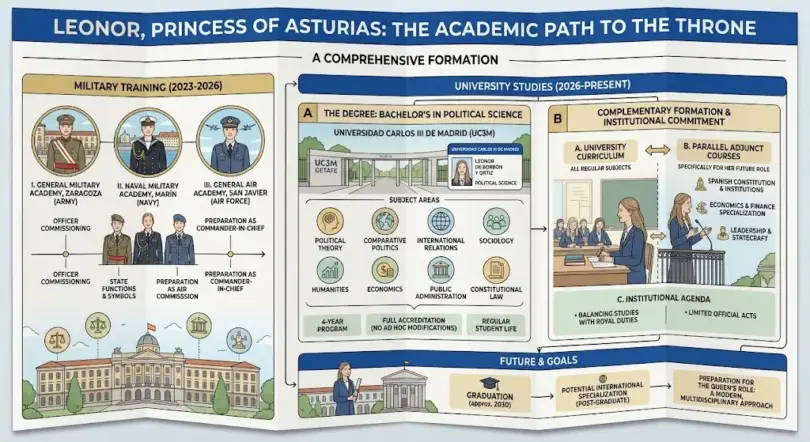 Leonor, Princess of Asturias: Her University Explained